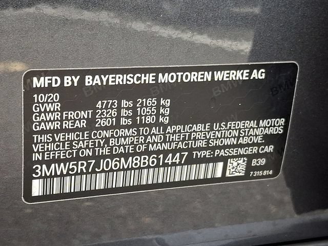 Used 2021 BMW 330i xDrive Sedan w/ Convenience Package AWD/4WD image 27