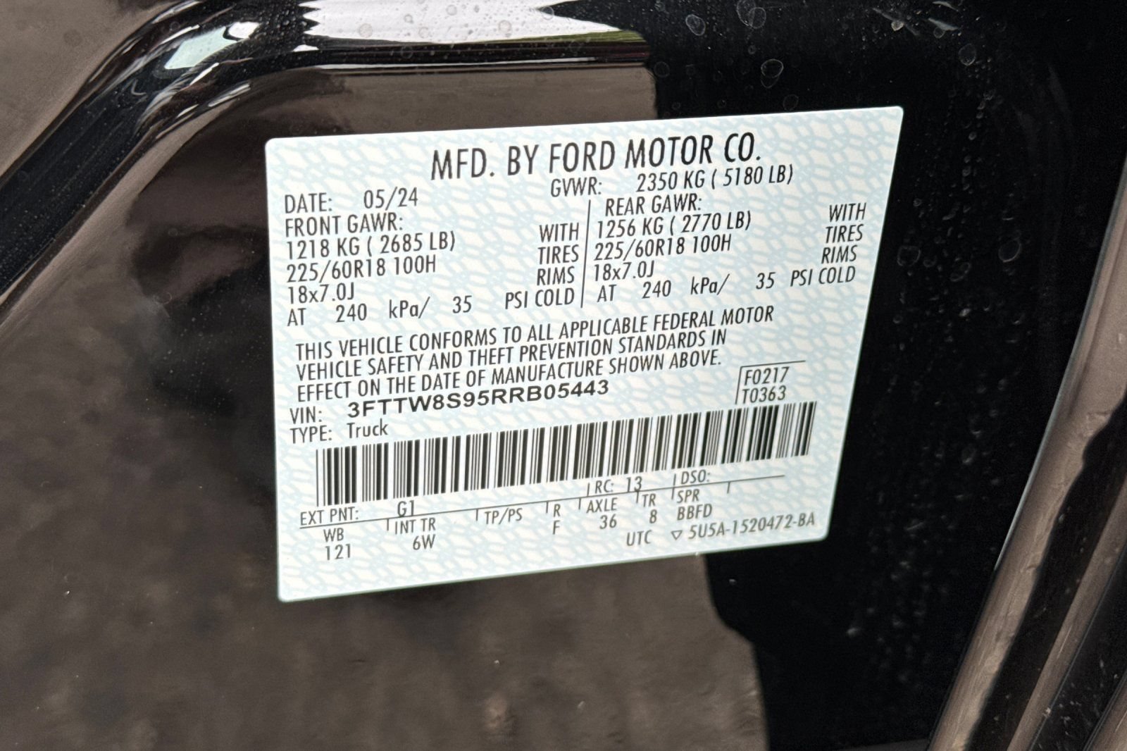 New 2024 Ford Maverick Lariat w/ Black Appearance Package AWD/4WD image 22