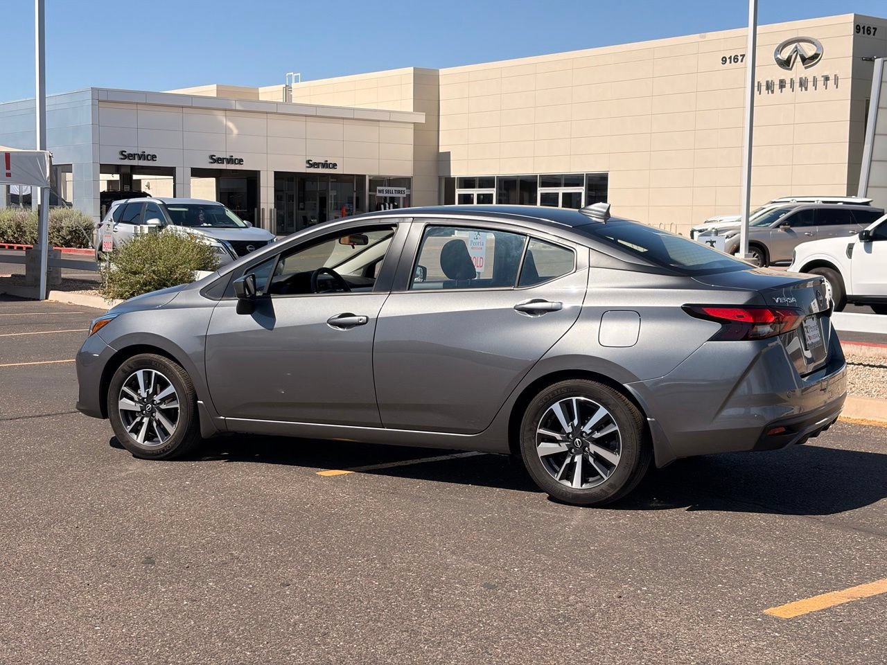 Certified 2025 Nissan Versa SV w/ Trunk Package FWD image 4