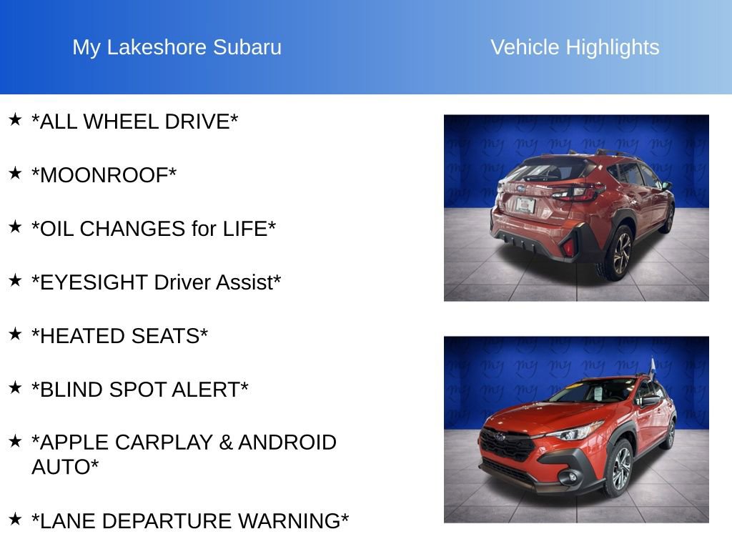 Certified 2024 Subaru Crosstrek 2.0i Premium image 6