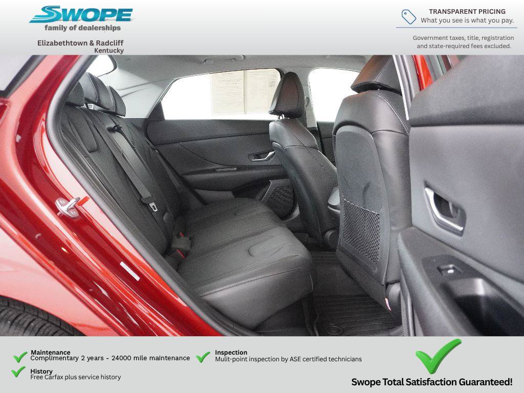 Certified 2023 Hyundai Elantra Limited FWD image 9