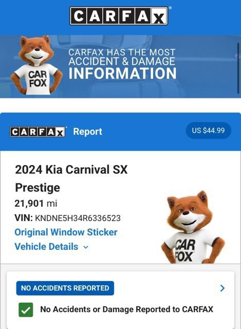 Used 2024 Kia Carnival SX Prestige FWD image 4