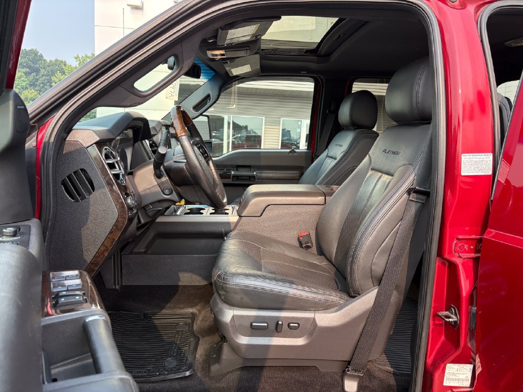 Used 2015 Ford F350 Platinum w/ Snow Plow Prep Package AWD/4WD image 11