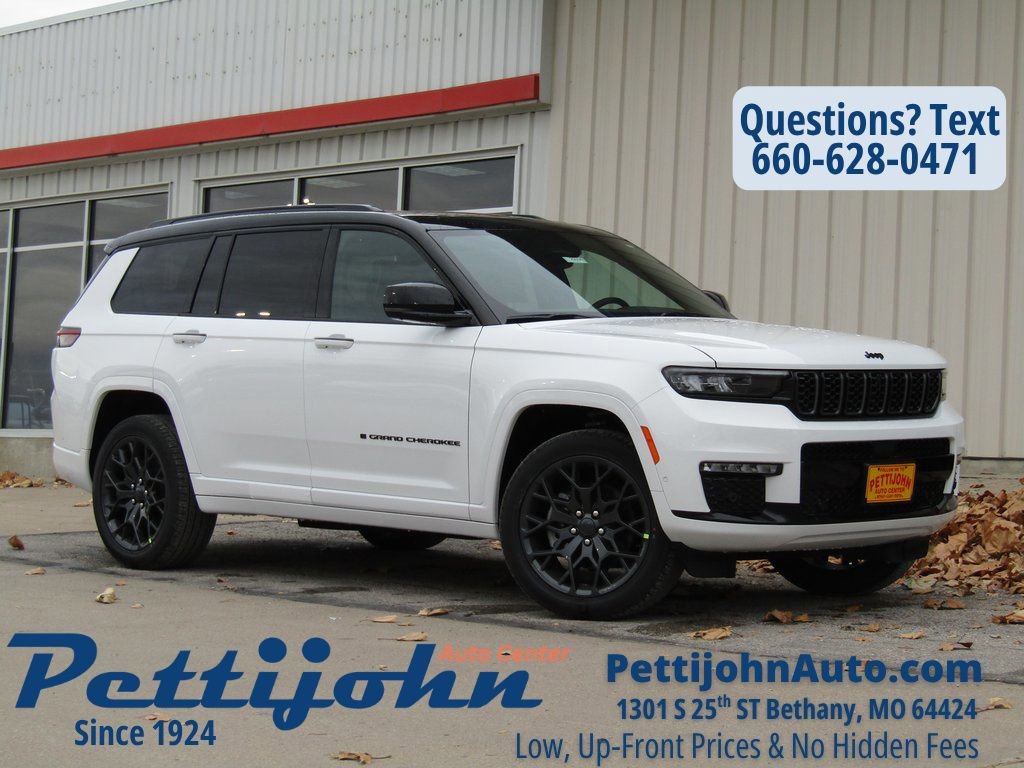 New 2025 Jeep Grand Cherokee L Summit w/ Obsidian Package image 1