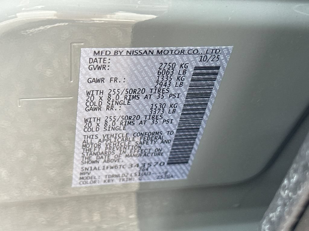 Certified 2026 INFINITI QX60 Sport w/ Dark Cargo Package AWD/4WD image 32
