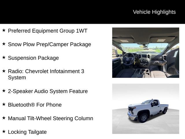 Certified 2022 Chevrolet Silverado 2500 W/T w/ WT Fleet Convenience Package AWD/4WD image 10