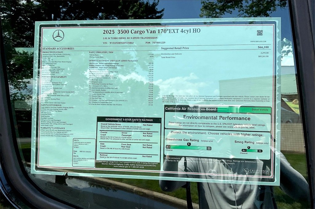 New 2025 Mercedes-Benz Sprinter 3500 image 12