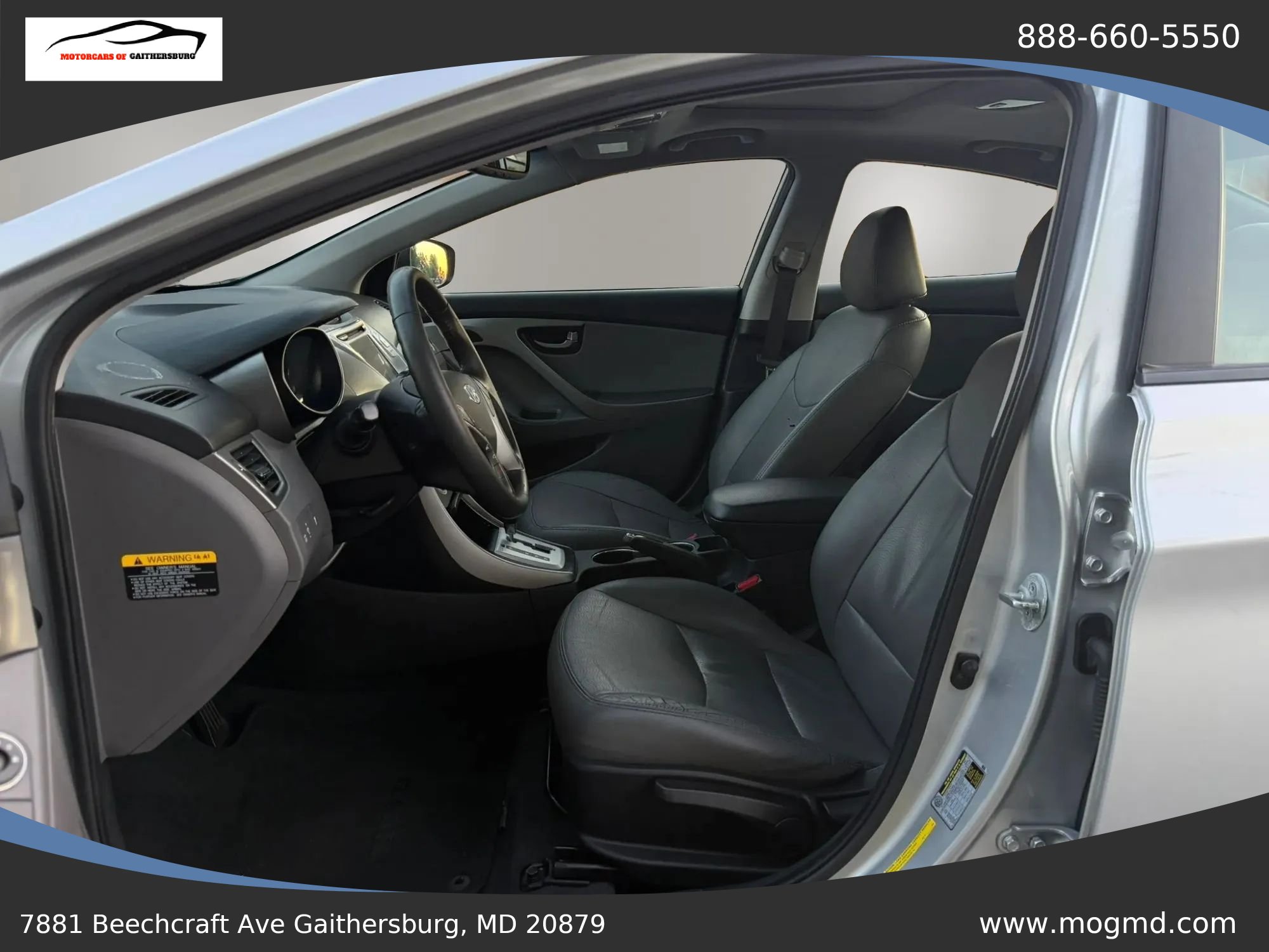 Used 2012 Hyundai Elantra Limited w/ Technology Pkg 5 FWD image 14