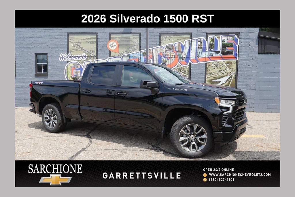 New 2026 Chevrolet Silverado 1500 RST w/ Convenience Package II AWD/4WD image 1