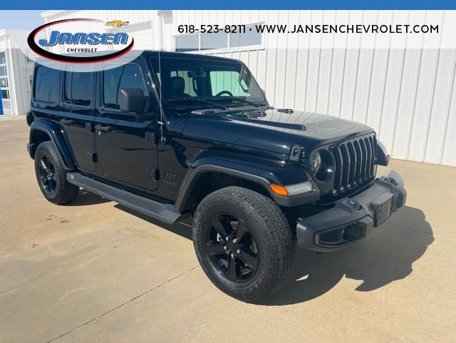 Used 2021 Jeep Wrangler Unlimited Sahara AWD/4WD image 1