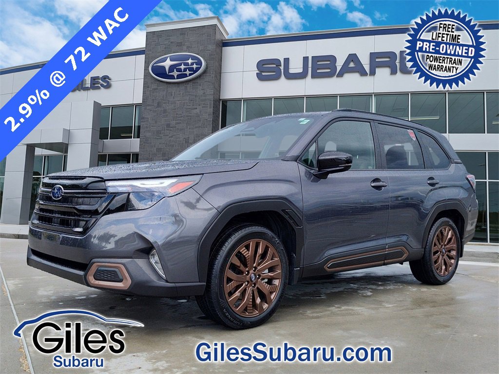 Certified 2025 Subaru Forester Sport
