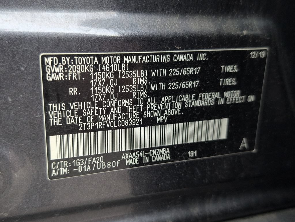 Used 2020 Toyota RAV4 XLE AWD/4WD image 28