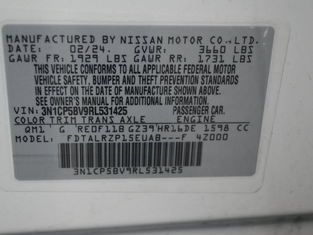 Used 2024 Nissan Kicks S image 15