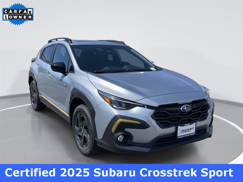 Certified 2025 Subaru Crosstrek 2.5i Sport w/ Crosstrek Mirror Package