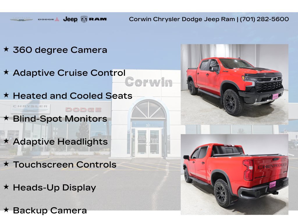 Used 2025 Chevrolet Silverado 1500 ZR2 w/ Technology Package AWD/4WD image 8