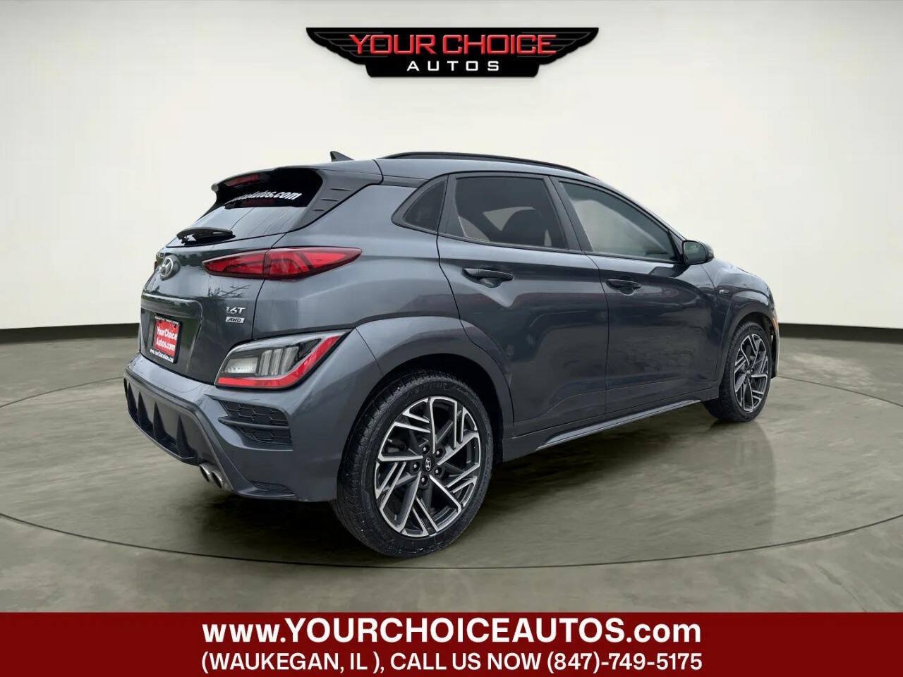 Used 2022 Hyundai Kona N Line w/ Tech Package AWD/4WD image 6