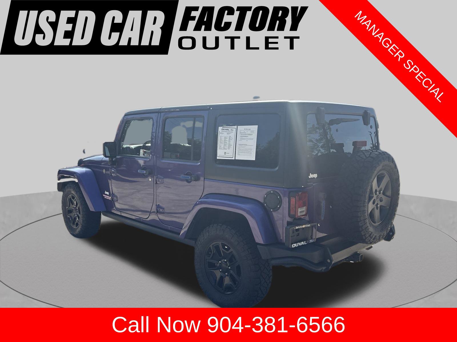 Used 2016 Jeep Wrangler Unlimited Sahara AWD/4WD image 4