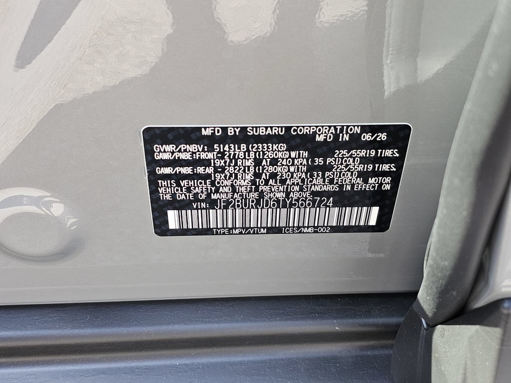 New 2026 Subaru Outback Touring XT AWD/4WD image 32