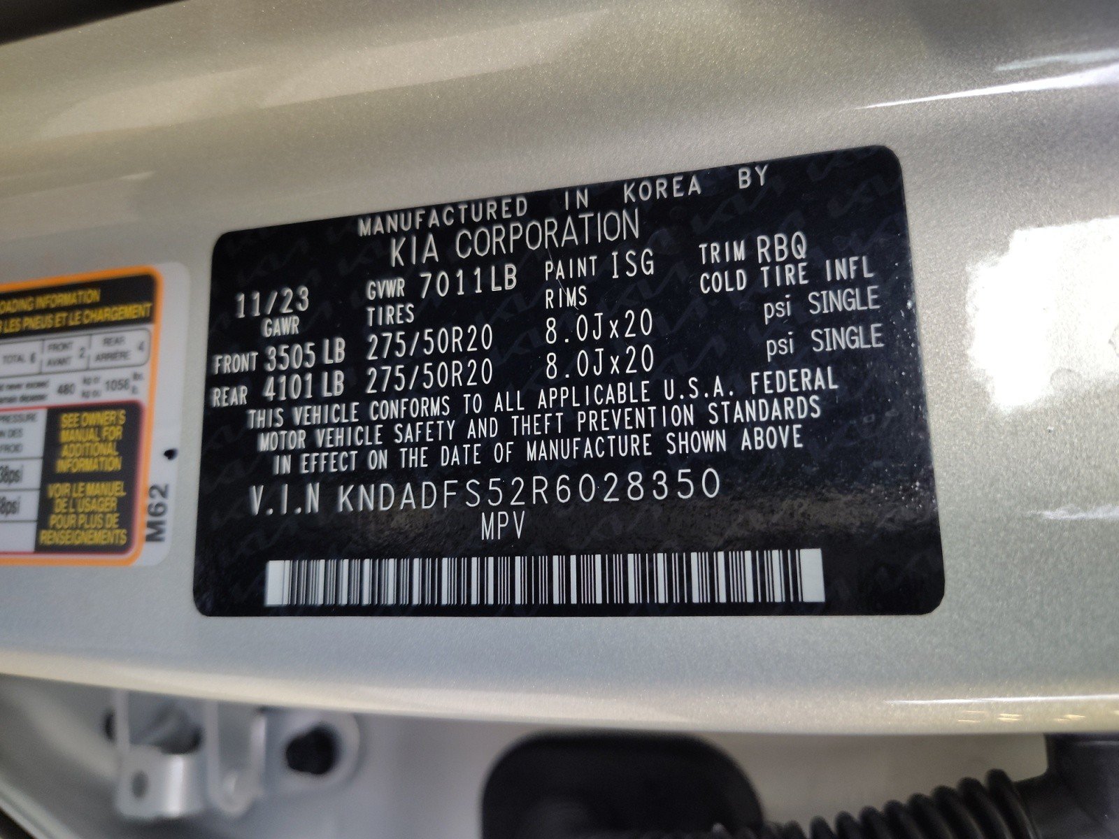 Used 2024 Kia EV9 Land AWD/4WD image 24