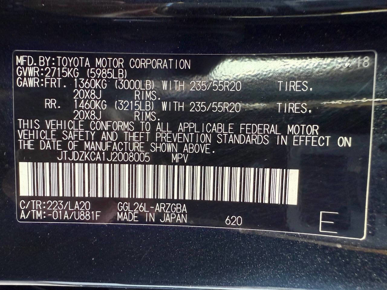 Used 2018 Lexus RX 350L Luxury w/ Accessory Package image 53