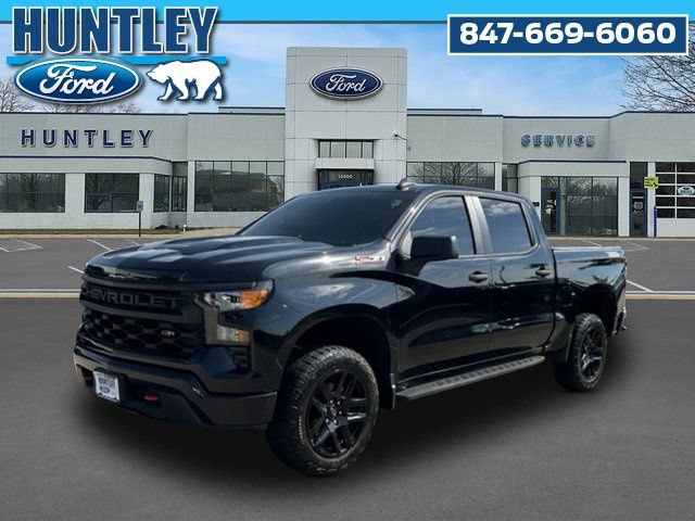Used 2022 Chevrolet Silverado 1500 Custom Trail Boss w/ LPO, Dark Essentials Package AWD/4WD image 1
