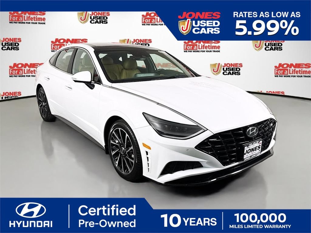 Certified 2021 Hyundai Sonata Limited w/ Cargo Package FWD image 1