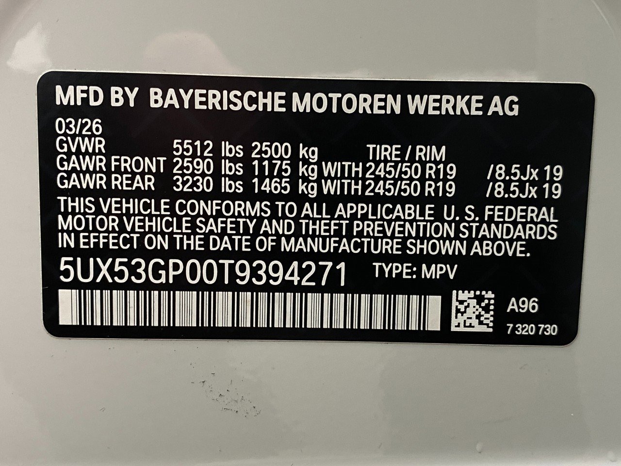 New 2026 BMW X3 xDrive30 AWD/4WD image 30