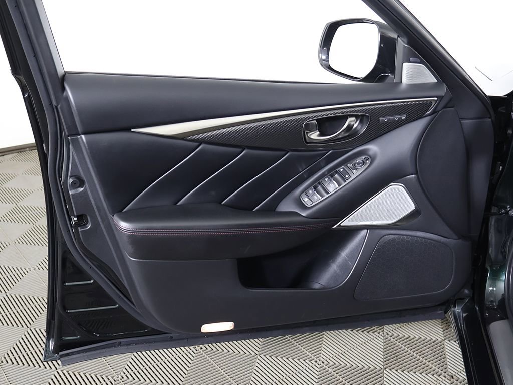 Used 2023 INFINITI Q50 Red Sport 400 w/ Black Opal Edition image 21