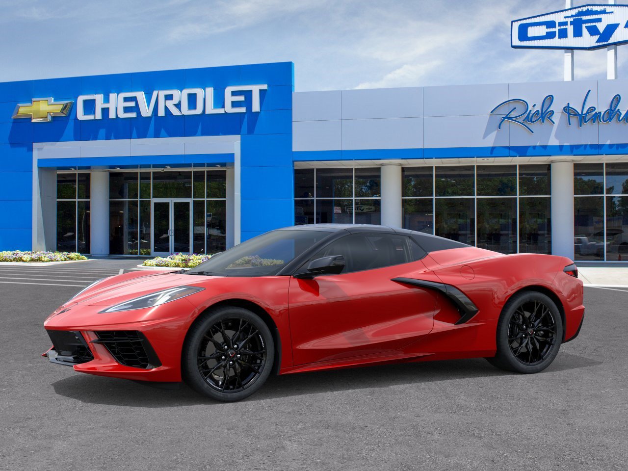New 2027 Chevrolet Corvette Stingray Convertible w/ Stealth Interior Trim Package RWD image 3