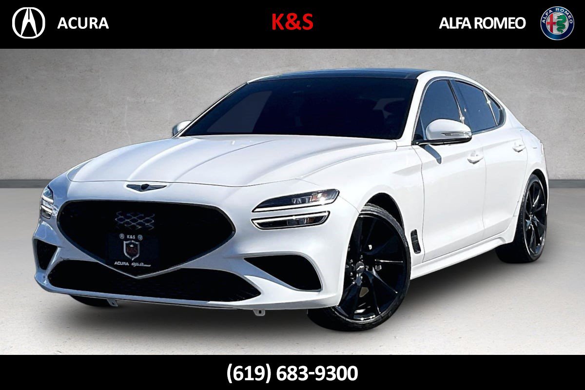 Used 2023 Genesis G70 3.3T w/ Sport Advanced Package RWD image 1