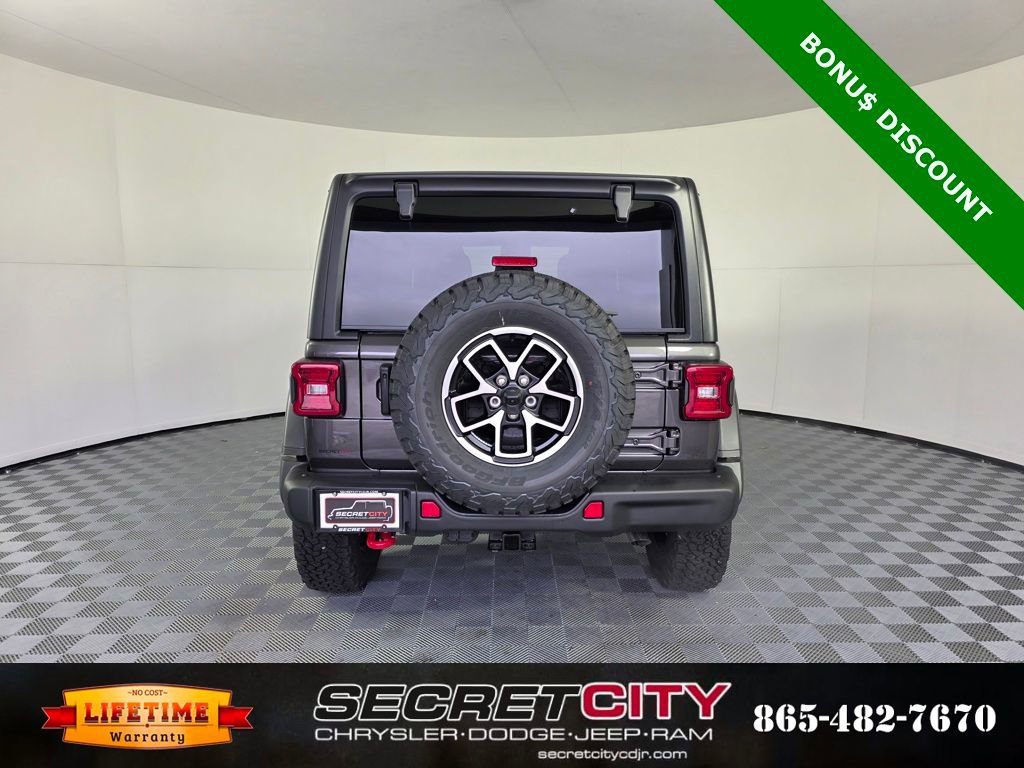 New 2025 Jeep Wrangler Unlimited Rubicon w/ Steel Bumper Group image 6