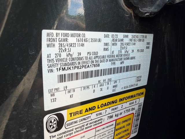 Certified 2023 Ford Expedition Max King Ranch AWD/4WD image 14