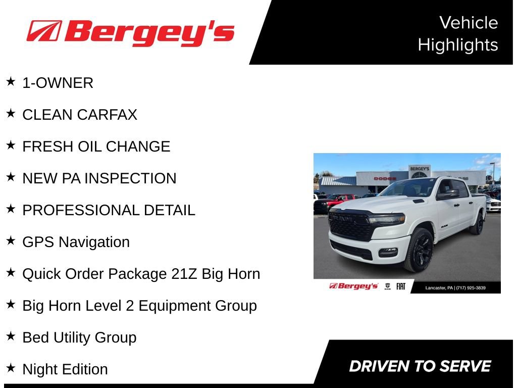 Used 2025 RAM 1500 Big Horn AWD/4WD image 5