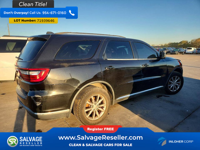 Used 2017 Dodge Durango SXT w/ Quick Order Package 23B RWD image 4