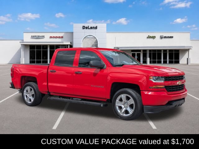 Used 2018 Chevrolet Silverado 1500 Custom w/ Custom Value Package