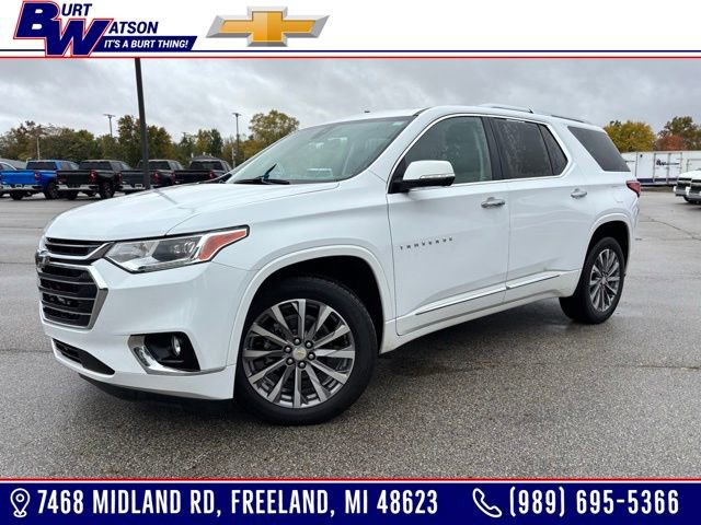 Used 2021 Chevrolet Traverse Premier w/ LPO, Floor Liner Package