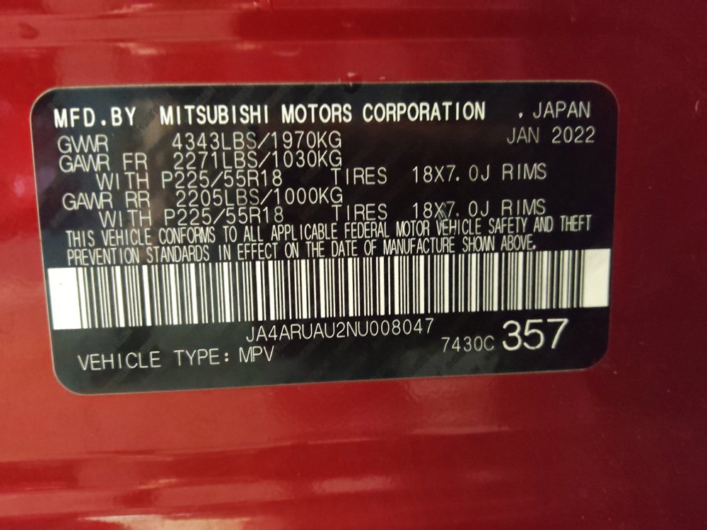 Used 2022 Mitsubishi Outlander Sport SE AWD/4WD image 33