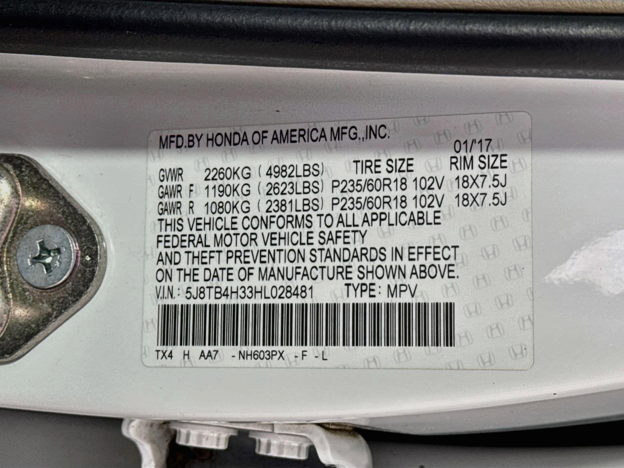 Used 2017 Acura RDX AWD image 30