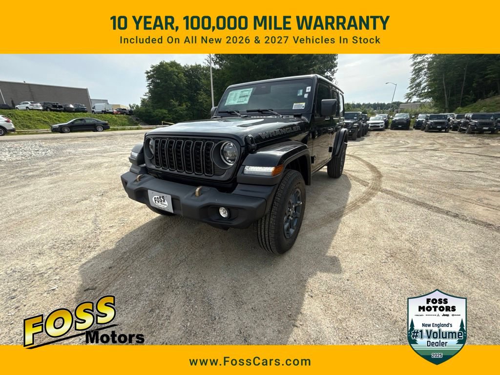 New 2026 Jeep Wrangler Unlimited Sport AWD/4WD video 1