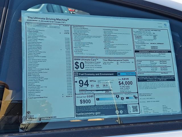 New 2026 BMW i4 xDrive40i image 24