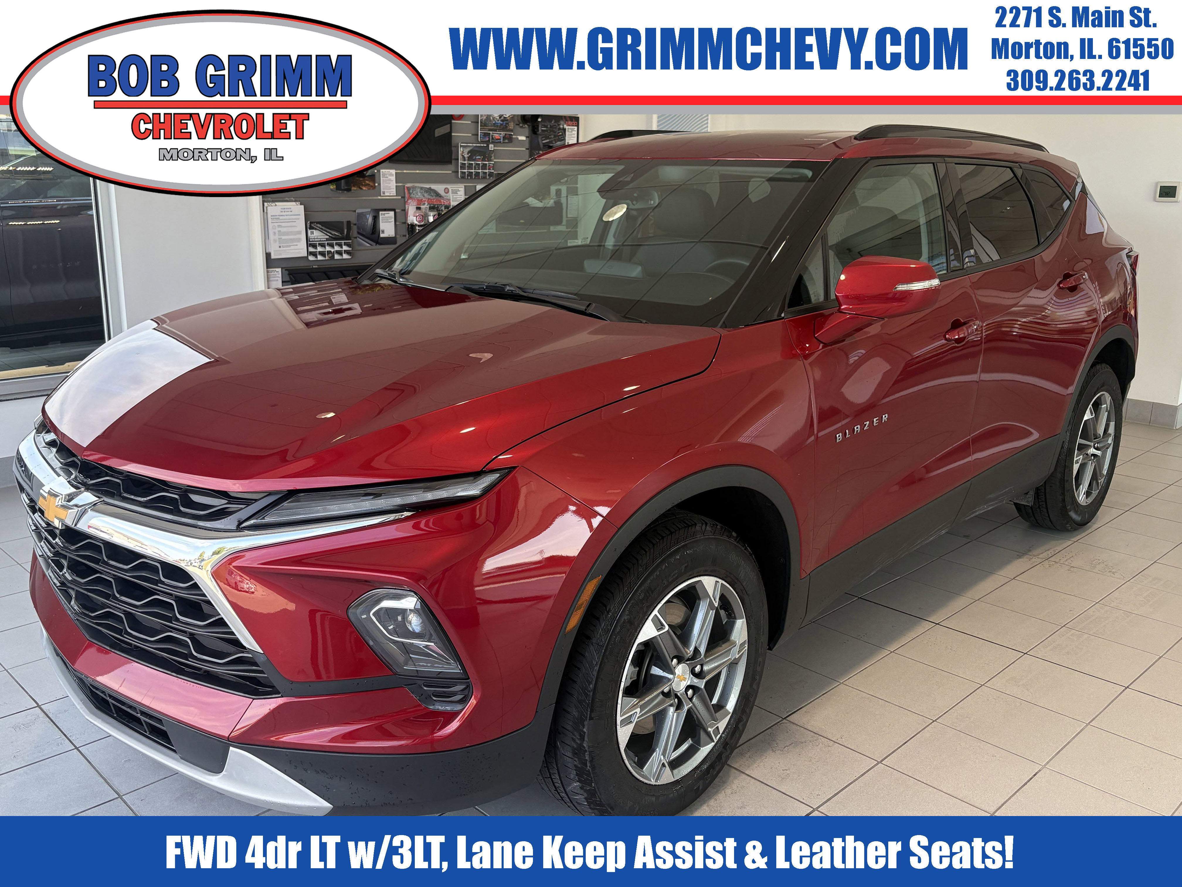 Used 2024 Chevrolet Blazer LT