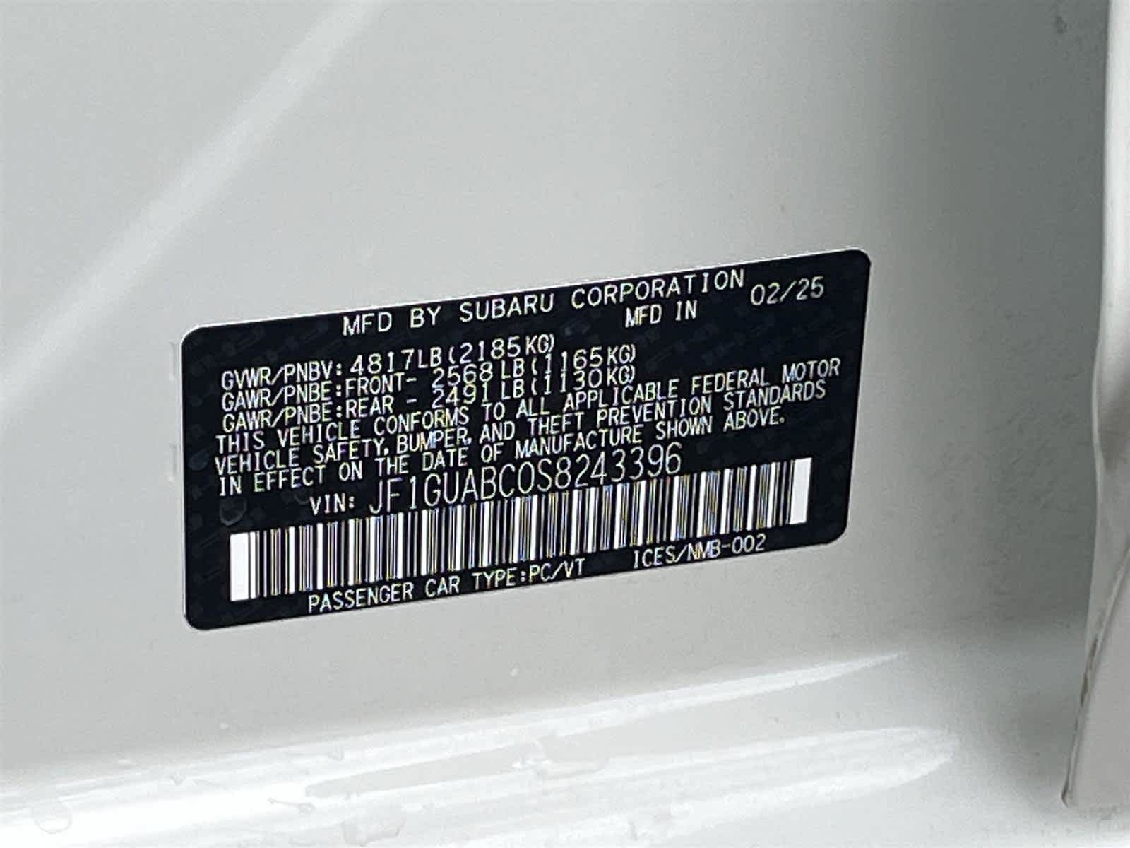 Used 2025 Subaru Impreza 2.0i AWD/4WD image 29