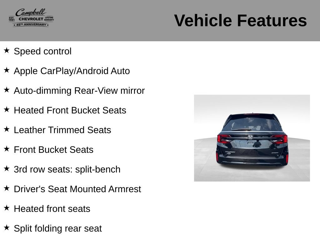 Used 2025 Honda Odyssey Sport-L image 10
