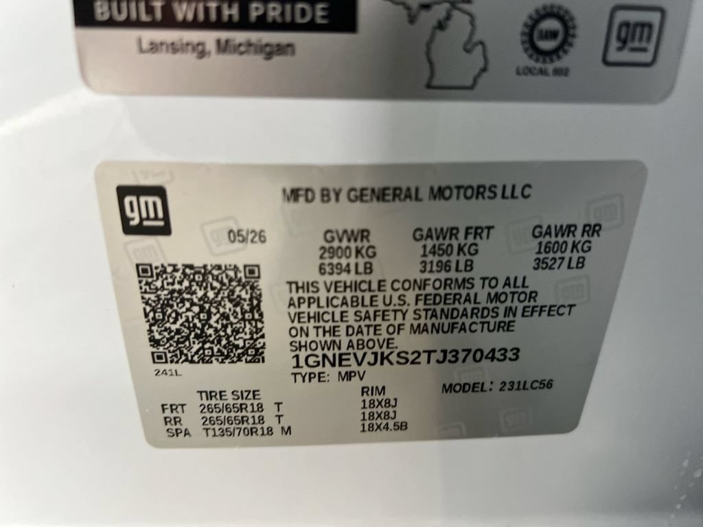New 2026 Chevrolet Traverse Z71 w/ Enhanced Driving Package AWD/4WD image 30
