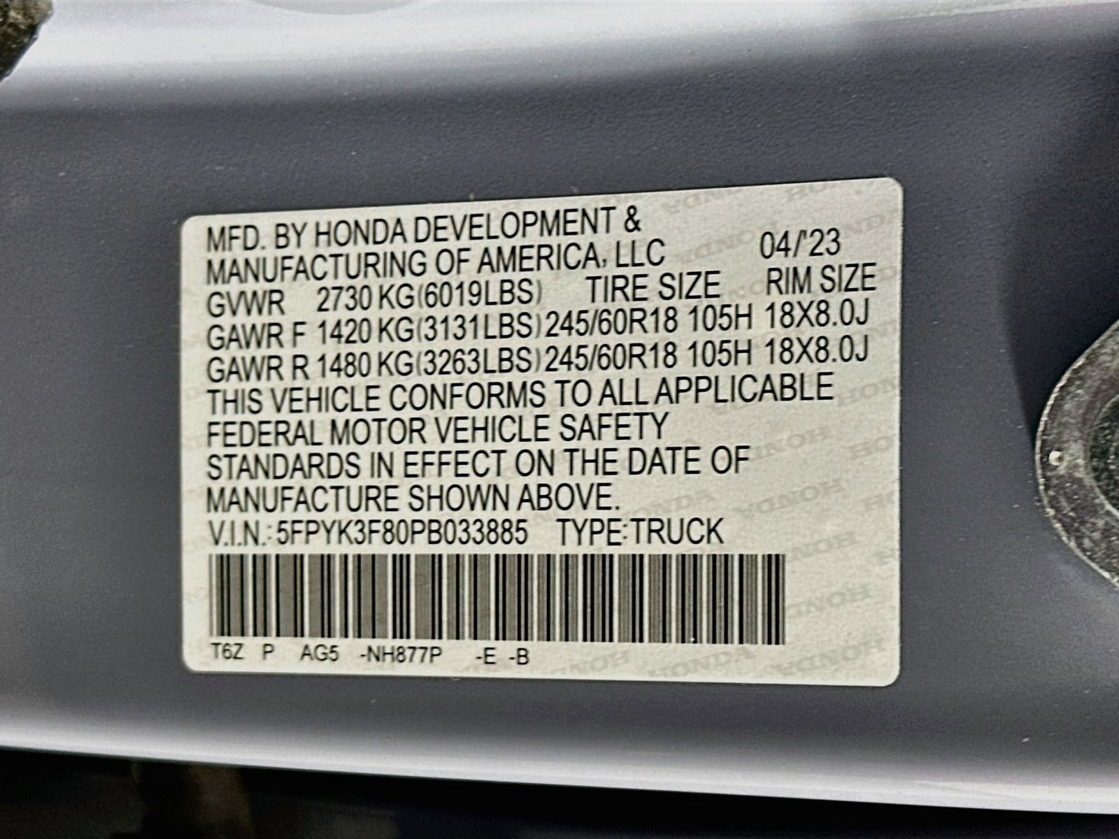 Used 2023 Honda Ridgeline Black Edition image 34
