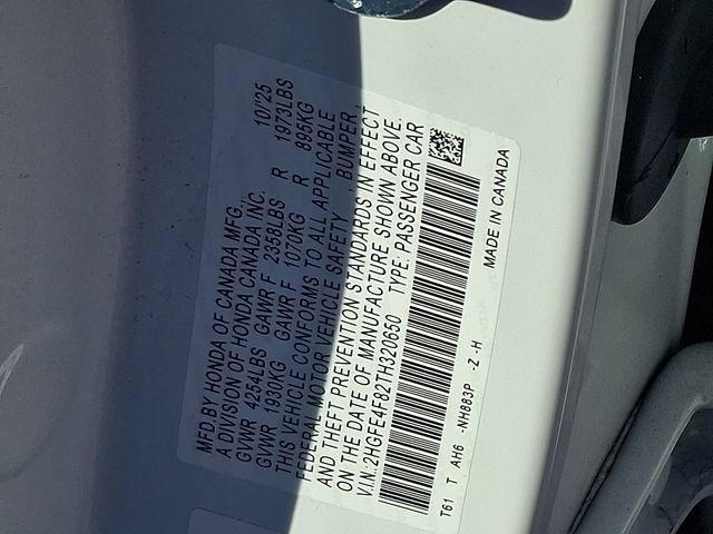 Used 2026 Honda Civic Sport image 27