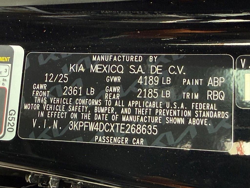 New 2026 Kia K4 GT-Line Turbo FWD image 22