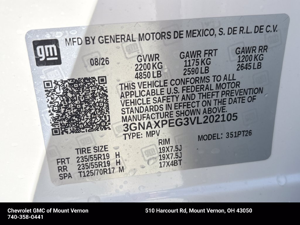 New 2027 Chevrolet Equinox LT w/ Safety and Technology Package AWD/4WD image 33