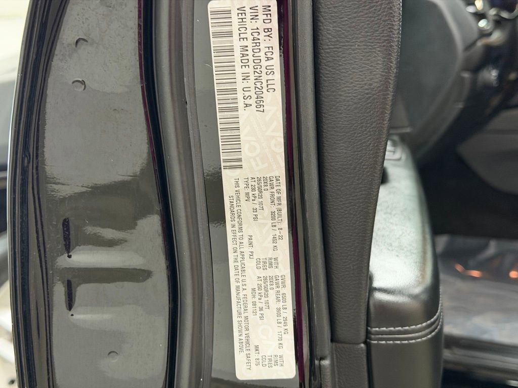 Used 2022 Dodge Durango GT w/ Trailer Tow Group IV image 37