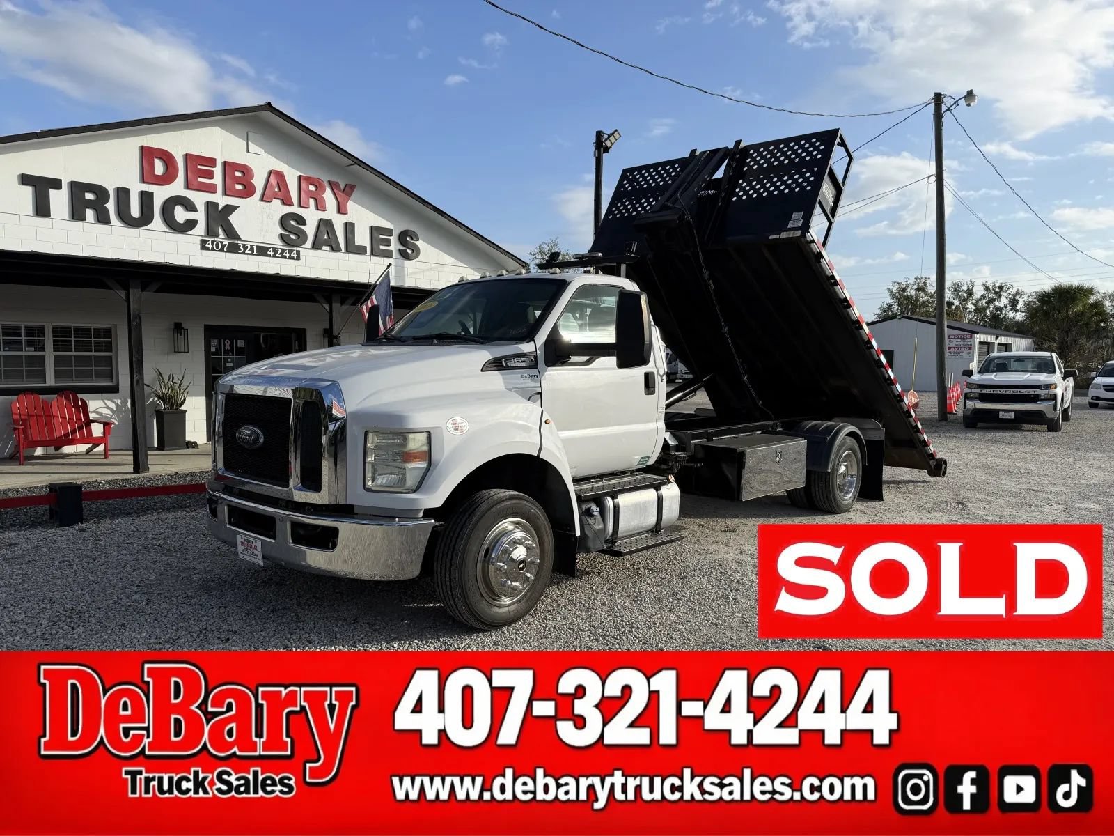 Used 2016 Ford F650 2WD Regular Cab Super Duty image 1